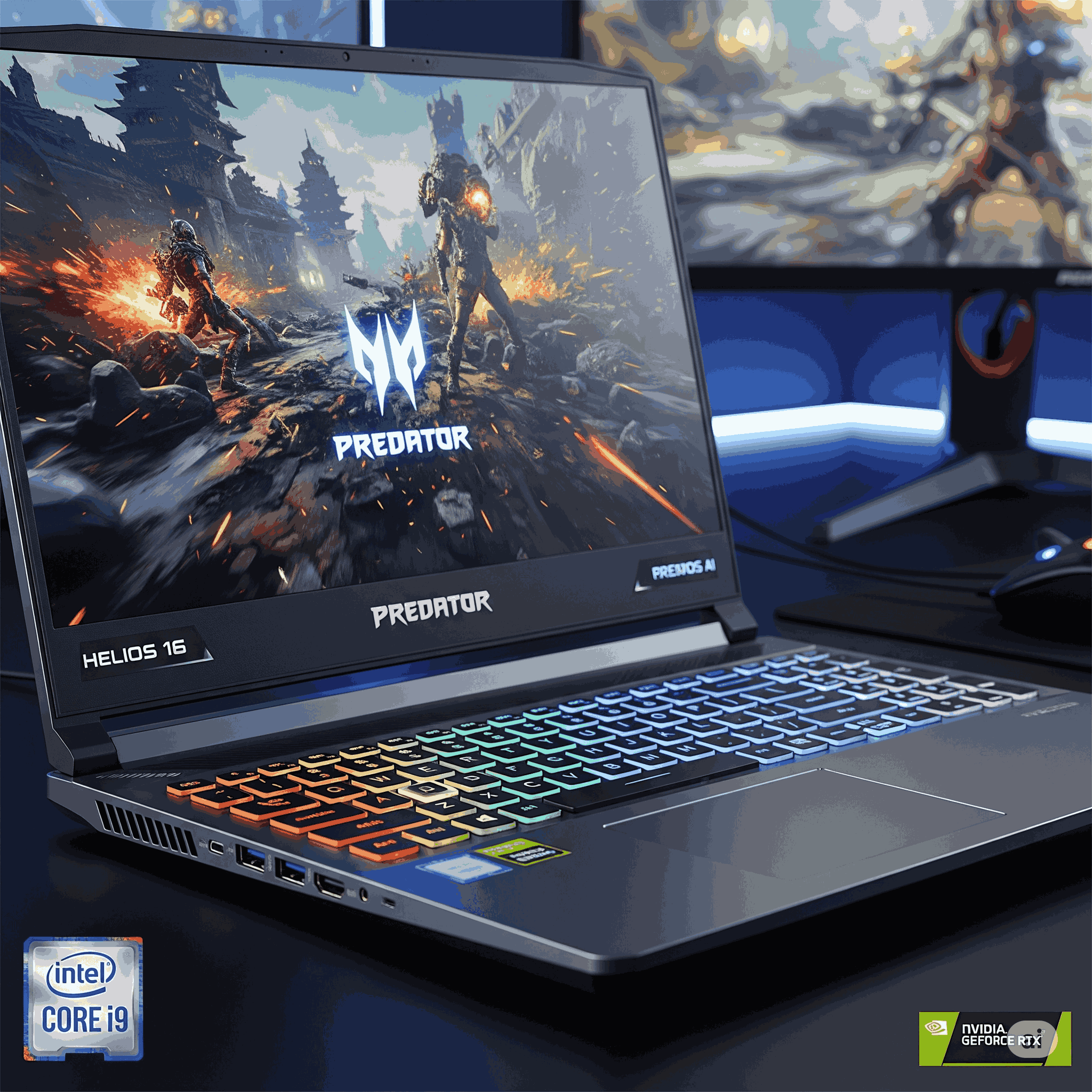 Acer Predator Helios 16 AI Gaming Laptop 14th Gen Intel Core i9 Processor