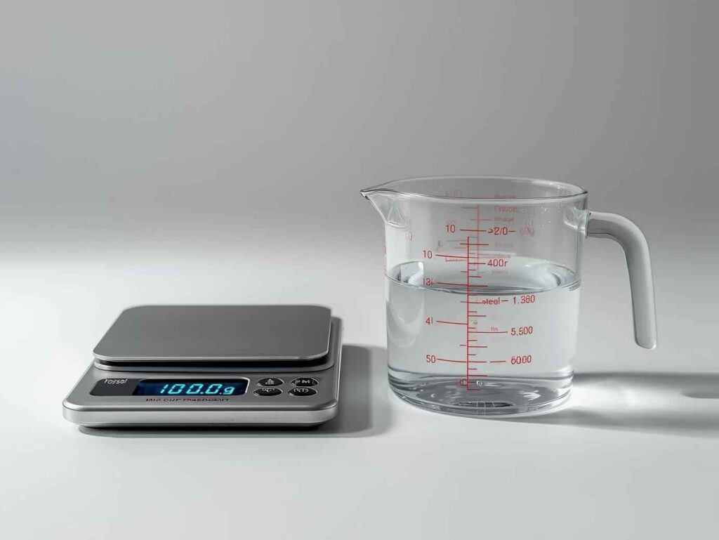 Weighing epoxy resin on digital scale vs measuring by volume