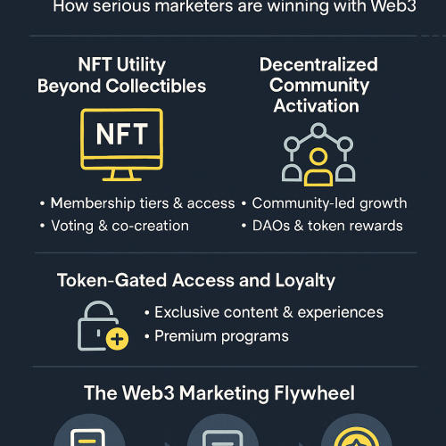 Key elements of advanced Web3 marketing that help digital marketers build stronger, decentralized brand ecosystems.